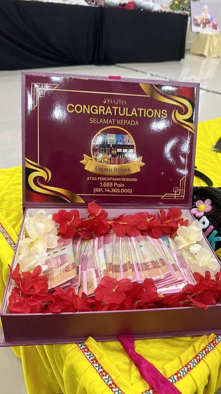 Reward 1.585 poin senilai Rp14.365.000