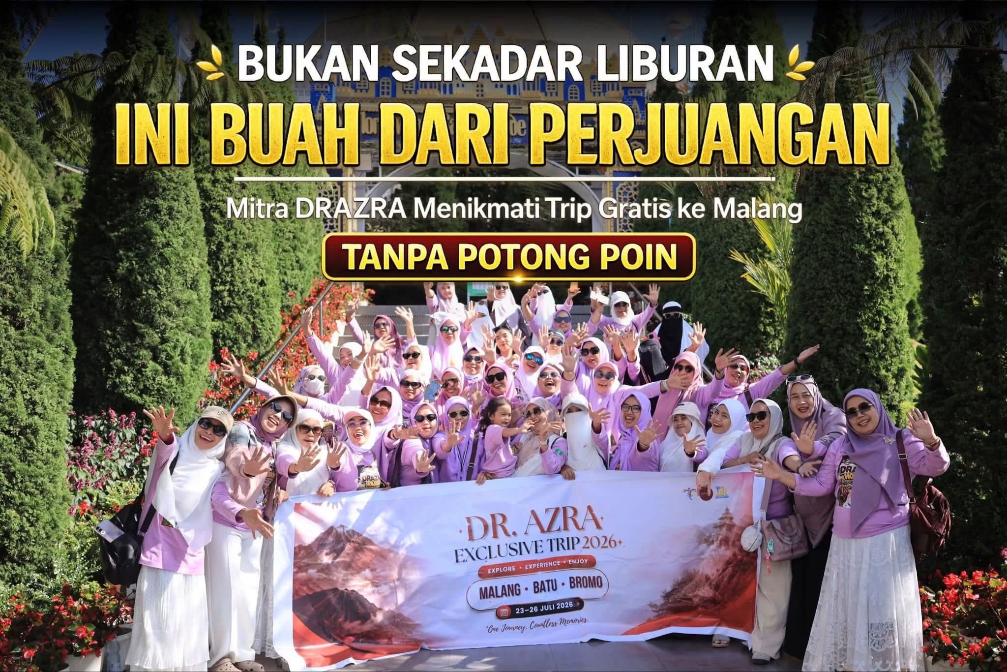 Trip gratis Malang bersama DRAZRA