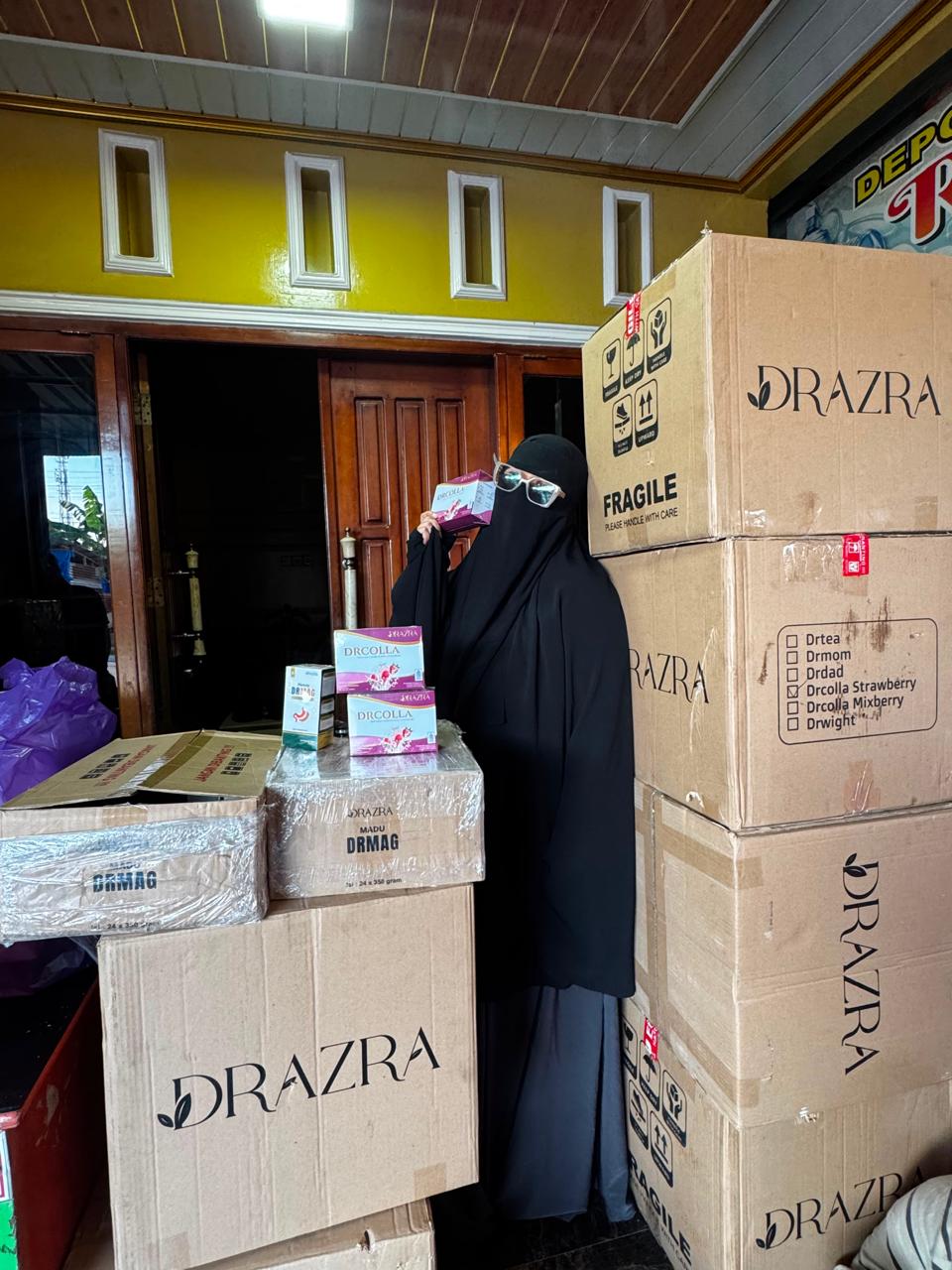Stok produk DRAZRA di RR KOLTIM
